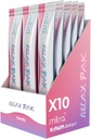 Mitra9 Kava Toz RelaxPak - Kandy Kava Extract Toz Paketleri | Mood Advancedr | Plantive | Doğal Calm & Clarity | Easy Open Single-Serving Stick (10)