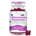 Glucosamine Chondroitin Gummies - Glucosamine Gummies with MSM, Turmeric & Boswellia, Support Cartilage, Joint Structure & Tissue, Joint Support Supplement for Men and Women - 60 Cts