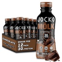 Jocko Mölk 30g Grass Fed Protein Shakes – Ek Olmayan Şeker Protein İçgörüleri TerTO Dostu - 12 FL Oz'a Hazır (12 Çikolatanın Paketi)