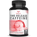 VALI Time release Caffeine 100 mg Capsules- Smart Slow Release for Extended Energy & Focus. Advanced Nootropic Supplement. Beyin ATM Aktif Performans, Uyarı ve Clarity. 120 Veggie Capsules