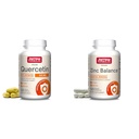 Jarrow Formulas Quercetin 500 mg-Bioflavononoyak-Quercetin Diyeter Supplement-200 Hizmetler -Depres Sağlıklı Hücresel Fonksiyonlar ve 15 mg-100 Hizmetler -Includes Copper-Esential Mineral