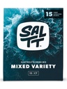 SALTT Electrolytes Toz Paketleri, Her Şey Karma Çeşitli Paket (15 Paketler) - Magnezyum, Pyum, sodyum, Trace Minerals - Vegan & Gluten Free - Travel Essentials - ABD'de Made in USA