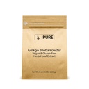 Pure Original Materialss Ginkgo Biloba Toz (8 oz) Her zaman Pure, No Fillers veya Katkılar, Lab TY