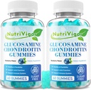Glucosamine Chondroitin Gummies, Ekstra Güçlü Ortak Destek Supplement with MSM & Elderberry, Common Support Supplement for Yetişkinler, Men & Women, Blueberry Flavor, 120 Count Count Count