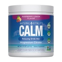NATURAL VITALITY Raspberry Lemon Calm Magnezyum İçecek Mix, 8 OZ