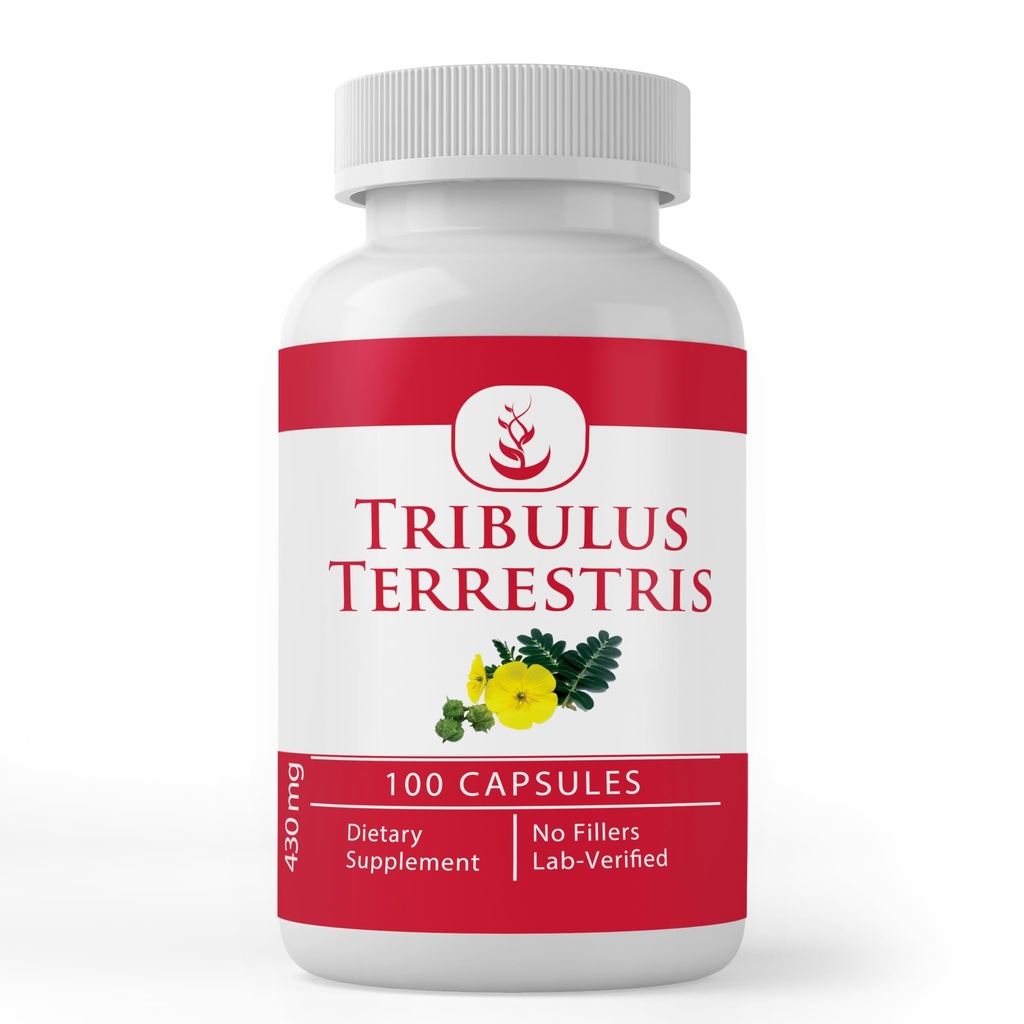 PURE ORIGINAL INGREDIENTSulus Trib Terrestris (100 Capsules) Her zaman Pure, No Wordss Or Fillers, Lab