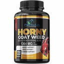 Horny Goat Ekstra Güçlü Parça, 120 Capsules, w. Maca, Arginine, Ginseng, Tribulus, Tongkat, Libido, Stamina, Enerji Desteği, Non-GMO Formula, 120 Caps