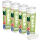 İçecekler Limon-Lime Daily Electrolyte Hydration Tabletleri (4) Tube Sche | Doğal Spor İçgörüleri - 0g Sugar – Mükemmel Flavor | 40 Servisler - 10 Tabletler