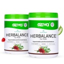 OZiva Plant Based HerBalance For PCOS Supplements Powder For Women 200G, Pack of 2