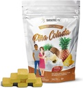 BariatrikPal Sugar-Free Food Citrate Soft Chews | 500 mg with Vitamin D & Probiyotiks | Piña Colada | 90 Kont (1 Ay Supply)