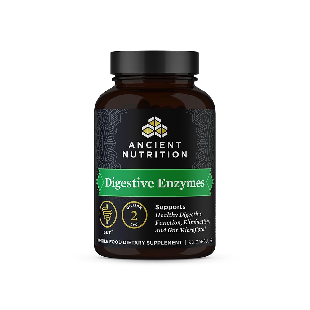 Eski Beslenme Digestive Enzymes, Destekler Gut Health, Sağlıklı Digestatif Fonksiyonlar, 90 Ctt