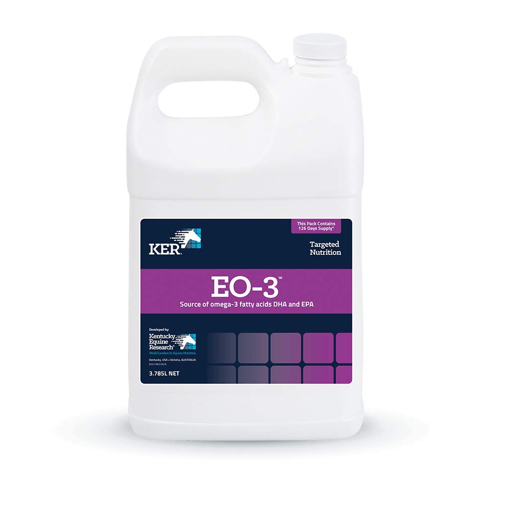 Kentuckyne Equi Research EO-3: Omega-3 Fatty Asits DHA ve EPA Atlar için Kaynağı, 1 Gal (128 Hizmet)