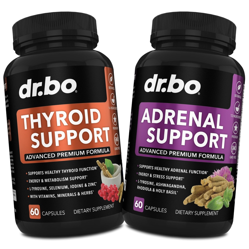 DR. BO Yourroid Adrenal Supplements for Women & Men