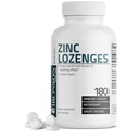Bronson çinko Lozenges Antioksi & Immune Support Supplement Lemon Flavored, 180 Chewable Tabletler