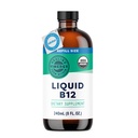 Vimergy Liquid B12 Refill – Fast-Absorbing Brain Support – Energy Support Supplement – USDA sertifikalı Organik, Vegan, Non-GMO – 240 Hizmet (240 mL)