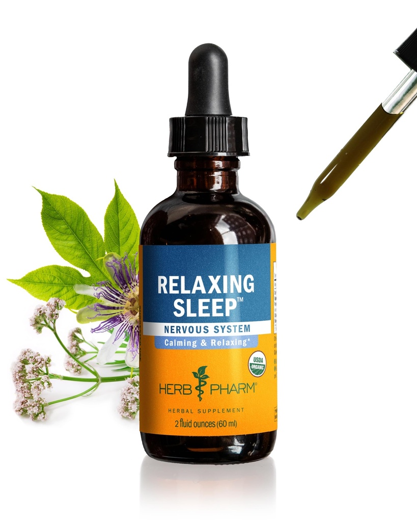 Herbm Phar Rahatlama Uyku Herbal Formula Valerian Sıvı Ekstraksiyonu - 2 Oz