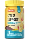 Sundance Stres Desteği Gummies | 32 Kont | GABA ve Lemon Balm | Lemon Strawberry Flavor | Non-GMO ve Gluten Free Supplement Supplement