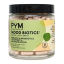 Prebiyotiks and Probiyotiks Mood Biotics by PYM with 22.91 Milyar CFU (60 Kont) Gut Health & Mood Support Supplement | Non-GMO, Vegan, Gluten Free