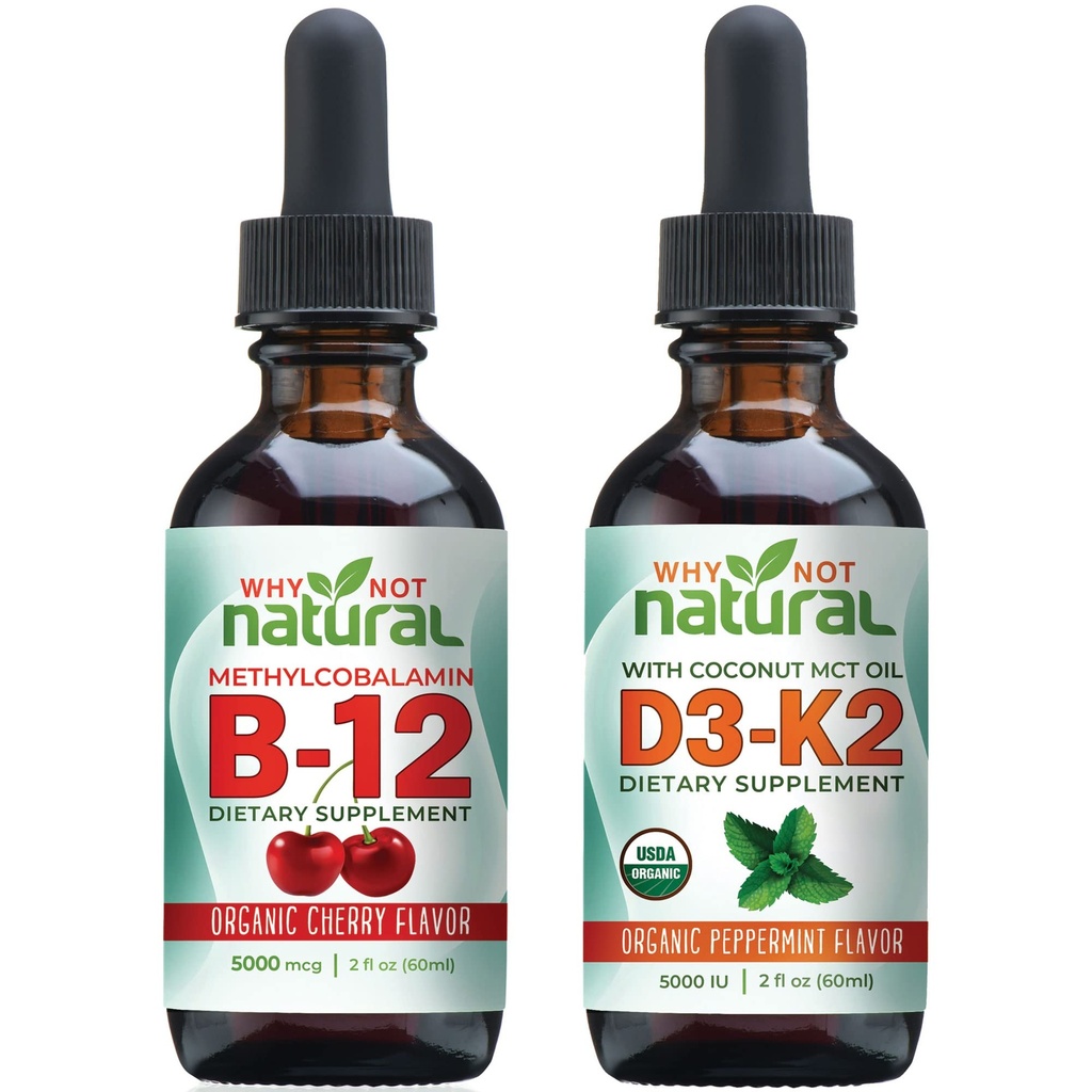 Neden Doğal Organik Vitamin B12 ve Vitamin D3 K2 Sıvı Ödenmeler