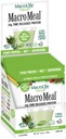 MacroLife Naturals MacroMeal Vegan Vanilla Superfood Supplement Toz Protein + Yeşiller, Probiyotikler, Digestive Enzymes, Fiber - Enerji, Detox, Immune - Non-GMO, Gluten-Free- 10 Packet Servisleri