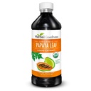Herbal Goodness Papaya Leaf Extract Platelet Support - 15X Blood Platelet Boost, Bone Marrow & Spleen Support, Immune & Gut Health, Digestive Enzyme - Organik Kosher 16 oz Sıvı