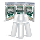 wananfu Pre-Separated Boş Capsules 0 Vegetarian (1000 Count), Clear Fillable Veggie Pill Capsules Boyutu 0 Kendi Tamamlarınızı Yapmak için