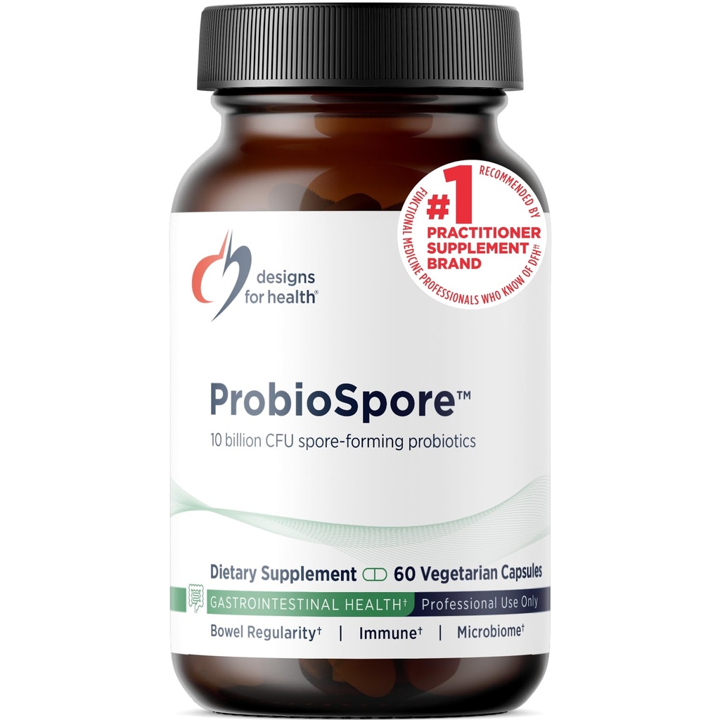 Sağlık Probiopolee için tasarımlar - Güçlü Spore Temel Probiyotik, Soil-Based Probiyotiks Supplement - Raf Stable Gut + Immune Support, Non-GMO + Dairy Free (60 Capsules)