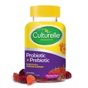 Culturelle Kids Chewable Probiyotiks for Kids Ages 3+, 30 Kont Daily Probiyotik Gummies for Women & Men, Berry Flavor, 52 Count Count