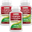 En İyi Doğallar L-Arginine L-Citrulline Kompleksi 1000 mg 250 Tablet (250 Kont)