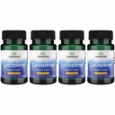 Swanson Lycopene - Prostate Health, Heart Health, & Supports Blood Pressure In The Normal Range - Mens Health Supplement - (60 Softgels) 4 Pack