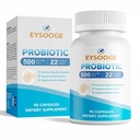 Kadınlar ve Erkekler için probiyotikler, 500 Milyar CFU, 22 Strains + Organik Prebiyotikler, Digestive için Günlük Probiyotikler, Immune, & Gut Health - 90 Capsules