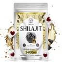 1400 MG Shilajit Gummies, Shilajit Pure Himalaya Organik Gummies with Ashwagandha, Himalaya shilajit for Men, 85+ Trace Minerals & Fulvic Acid, Bireysel olarak yuvarlandı, Sugar-Free, 60 Counts