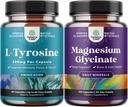Ücretsiz Form L Tyrosine 500 mg Capsules - Yüksek Kuvvetli L-Tyrosine Ruh Enerji ve Odak Destek ve Magnezyum Glycinate 400 mg In Mood Sleep and Relaxation için hizmet vermektedir