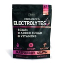 Gelişen Elektrolyte Toz Çelik Paketleri (Raspberry Guava | 20 Packets) w/ 0 Sugar +BCAAs +B-Vitamins Electrolyte Supplement w Pids Çinko & Magnezyum için - Keto Electrolytes