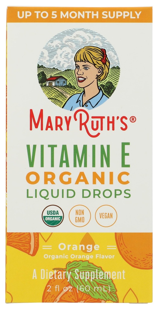 Mary Ruth'S Organik Vitamin E Drops, 2 Fz