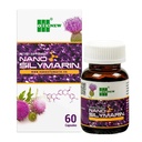 Nano Silymarin - 60 Capsules - Liver Health Support and Stabilize Liver Hücresi - Nano Teknoloji Absorpsiyonunu % 99.9 artırdı