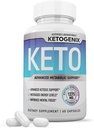 Ketogenix Keto Pills 1275MG Yeni & Geliştirilmiş Formula Apple Cider Vinegar Ekstra Virgin Zeytinyağı Toz Yeşil Çay Banyo 60 Capsules