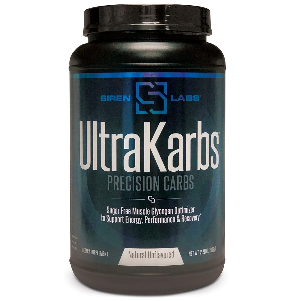 Siren Laboratuvarları Ultra Karbs Mass Winer Post Workout Muscle Builder Health Carb Yükleniyor - KarboLyn ile Carbohidrat - Daha Fazla Enerji, Hızlı Kurtarma - Erkekler için Kilo Verme (40 Hizmet)