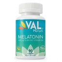 VAL Mg Uzmanlar Melatonin 3 mg with Vitamin B6 & Magnezyum | 90-Day Supply | Sleep Support & Health Circadian Rhythm | Non-GMO, Gluten-Free, Antioksi Formula Formula