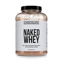 NAKED Whey Protein Tamam Toz, Çikolata, GMO Free, Soy Free, Gluten Free Aid Muscle Büyüme ve Kurtarma 60 Hizmet, 5 Ibb