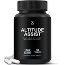 Altitude Assist - Altitude Hastalığı Önleme - Dağ Sporu İçin Yardım (Skiing, Snowboarding, Rocketing) - GMO, Vegan, DW - Acclimation için Formula, Altitude Hastaness Supplement - InsanX