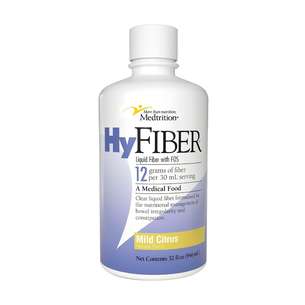 Düzenlilik ve Soft Stools için HyFiber Günlük Sıvı Fiber, 12 Grams ► Fiber, 32 fl oz 1 Şişe Fiber,