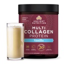 Eski Beslenme Kolajn, Toz, Multi Collagen protein, Kadınlar ve Erkekler, C vitamini, Probiyotikler, Hydrolyzed Collagen, Supports Skin, Ortaklar, Gut Health, Vanilla, 60 Hizmetler