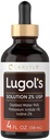 Carlyle Lugols Iodine 2 Percent | 4 fl oz (kök 1) | Pyumyum Iodide ve Iodine Çözüm 2 Sıvı Durağı