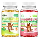 Çocuklar ve Yetişkinler için 2 Pack Magnezyum Gummies - Magnezyum Glycinate Kompleksi