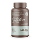 Kalsiyum, Magnezyum, D3 + K2 Kemik Sağlığı için, Immune Support, Bones & Dentaldis Supplement for Women & Men, Non-GMO, Gluten-Free, 120 Capsules