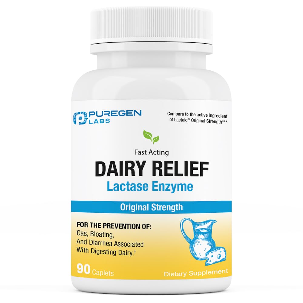 Safgen Laboratuvarları Sütun Doğal Daha Hızlı Pırgılı Enzyme 3000COM, Lactose intolerance Pills 90 Caplets