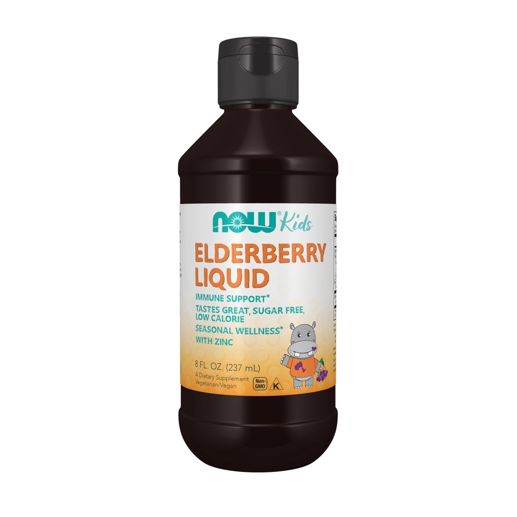 Şimdi Tamamlar, çinko ve Astragalus ile Çocuklar için Sıvı Yaşlılar, Immune Support*, 8-Ounce, paketleme değişebilir