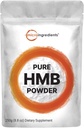 Mikro Malzemeler Pure HMB Toz, 250 Grams, Güçlü Destekler Kas Stamina, Endurance ve Strength, No GMOs ve Vegan Dostu Dostu Dostum