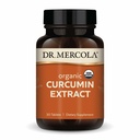 Dr. Mercola Organik Curcumin Extract, 30 Hizmet (30 Tablet), Diyet Supplement, Non-GMO, sertifikalı USDA Organik